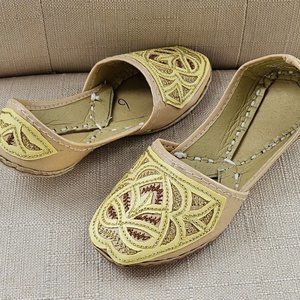 Kids Boy Khusa sandal Handmade Ethnic Shoes Embroidery Flat Size 2 Years